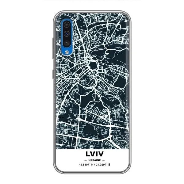 Чехол с принтом «Львов» для Samsung Galaxy A50 2019 (A505F)
