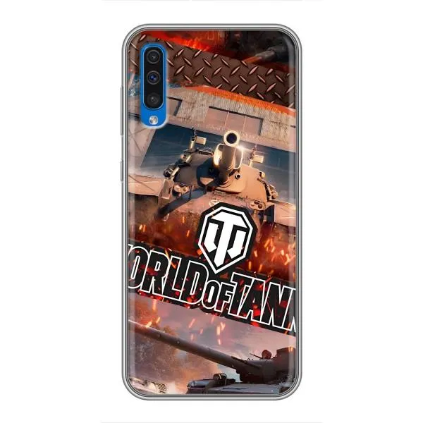 Чехол с принтом «World of Tanks» для Samsung Galaxy A50 2019 (A505F)