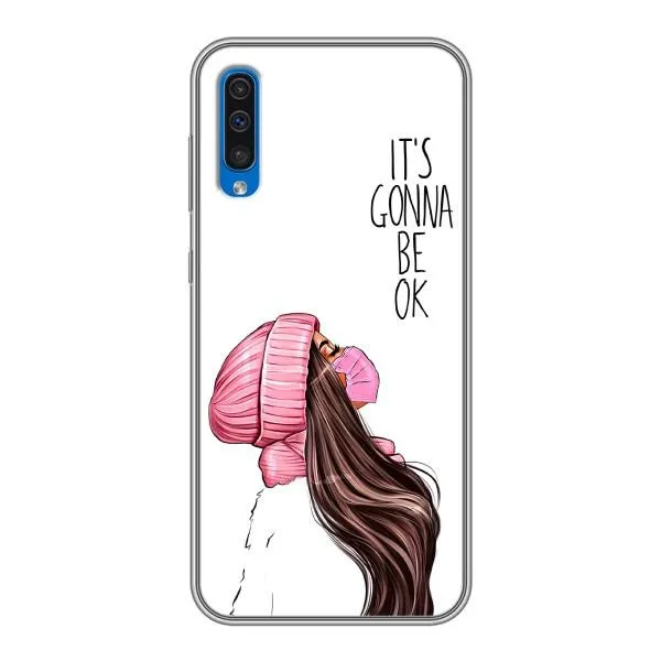 Чехол с принтом «Коронавирус» для Samsung Galaxy A50 2019 (A505F)