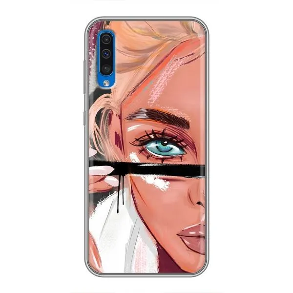 Чехол с принтом «Макияж» для Samsung Galaxy A50 2019 (A505F)
