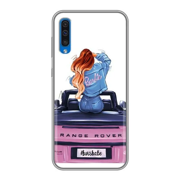Чехол с принтом «На машине» для Samsung Galaxy A50 2019 (A505F)