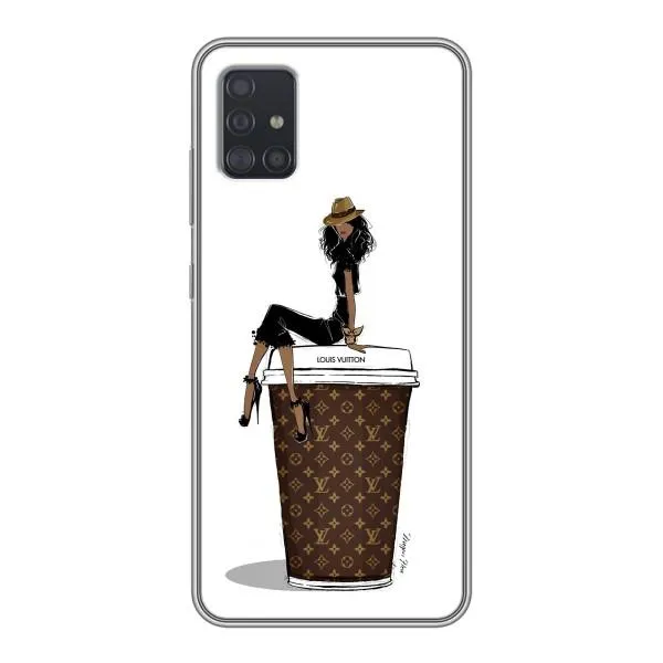Чехол с принтом «кофе LOUIS VUITTON» для Samsung Galaxy A51 5G (A516)
