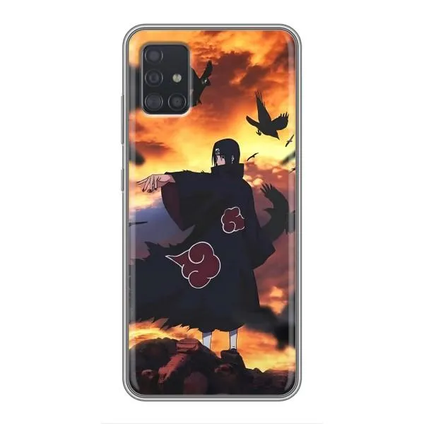 Чехол с принтом «Итачи с воронами» для Samsung Galaxy A51 5G (A516)