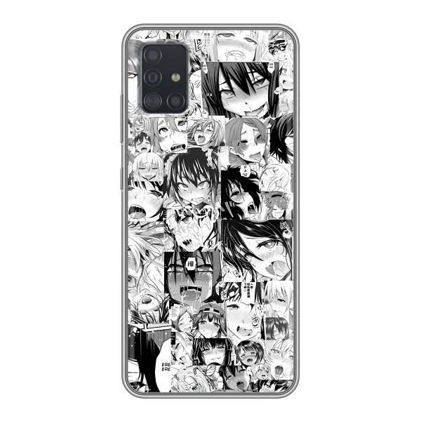 Чехол с принтом «Ahegao manga» для Samsung Galaxy A51 (A515)