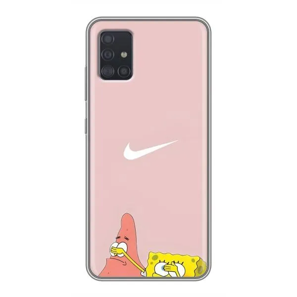 Чохол з принтом «Патрік і Губка» для Samsung Galaxy A51 (A515)
