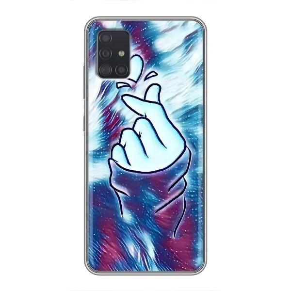 Чехол с принтом «Радужное сердце» для Samsung Galaxy A51 (A515)