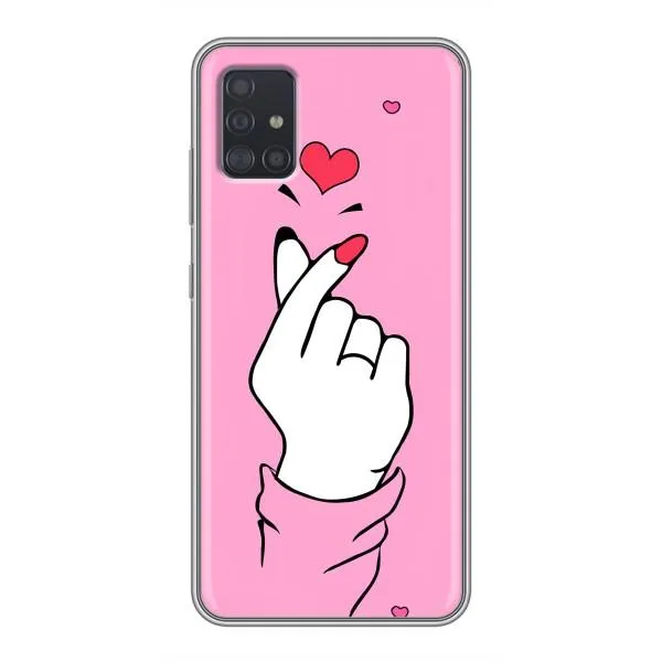Чехол с принтом «Знак Love» для Samsung Galaxy A51 (A515)