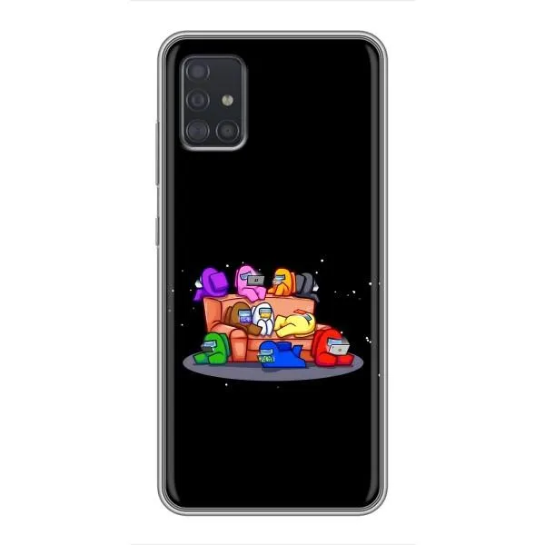 Чехол с принтом «Амонг-ас» для Samsung Galaxy A51 (A515)