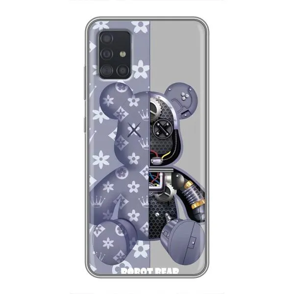 Чехол с принтом «Робот Мишка» для Samsung Galaxy A51 (A515)