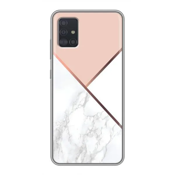 Чехол с принтом «Тройной мрамор» для Samsung Galaxy A51 (A515)