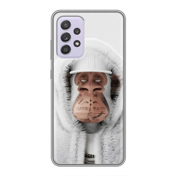 Чехол с принтом «обезьяна NFT в тату» для Samsung Galaxy A52 5G (A526) Чехол с принтом «обезьяна NFT в тату» для Samsung Galaxy A52 5G (A526)