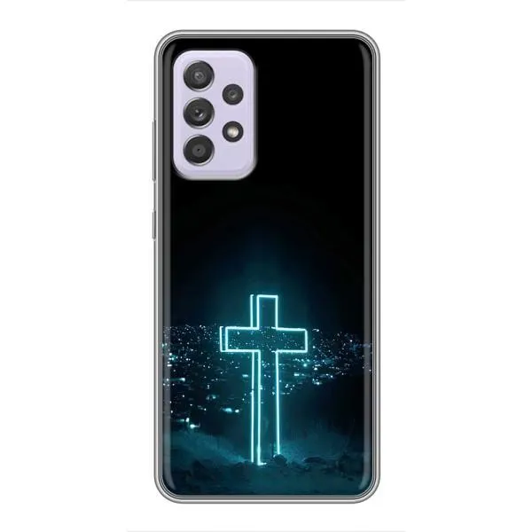 Чехол с принтом «Крест и город» для Samsung Galaxy A52 5G (A526)