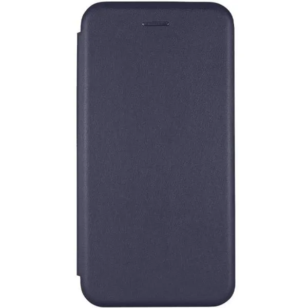 Кожаный чехол-книжка Classy для Samsung Galaxy A52 4G / A52 5G / A52s — Темно-синий — фото 1