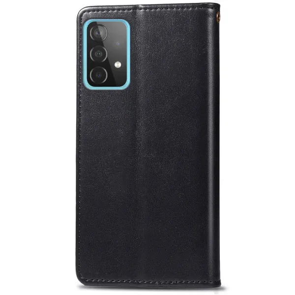 Шкіряний чохол-книжка GETMAN Gallant (PU) для Samsung Galaxy A52 4G / A52 5G / A52s — Чорний — фото 2