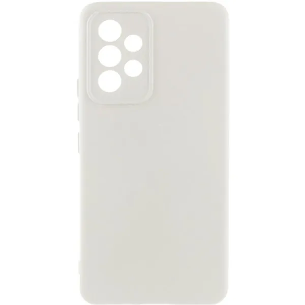 Чохол Silicone Cover Ummi Lakshmi Full Camera (AA) для Samsung Galaxy A52 4G / A52 5G / A52s — Білий Чохол Silicone Cover Ummi Lakshmi Full Camera (AA) для Samsung Galaxy A52 4G / A52 5G / A52s — Білий