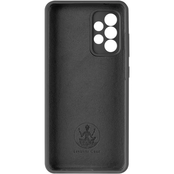 Чехол Silicone Cover Lakshmi Full Camera (AAA) для Samsung Galaxy A52 4G / A52 5G / A52s — Черный — фото 3