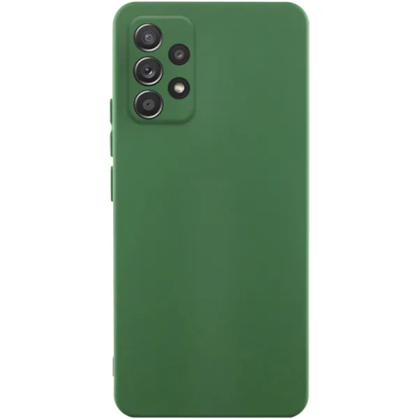 Чохол TPU GETMAN Liquid Silk Full Camera для Samsung Galaxy A52 4G / A52 5G / A52s — Зелений — фото 1