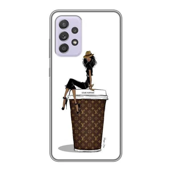 Чехол с принтом «кофе LOUIS VUITTON» для Samsung Galaxy A52