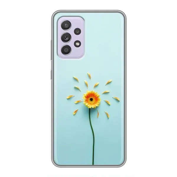 Чехол с принтом «Желтый цветок» для Samsung Galaxy A52