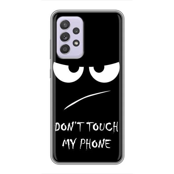 Чохол з принтом «Dont Touch» для Samsung Galaxy A52