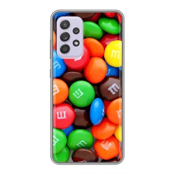 Чохол з принтом «MM's» для Samsung Galaxy A52