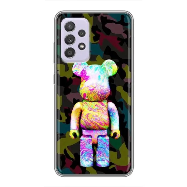 Чехол с принтом «Яркий Bearbrick» для Samsung Galaxy A52s 5G (A528)