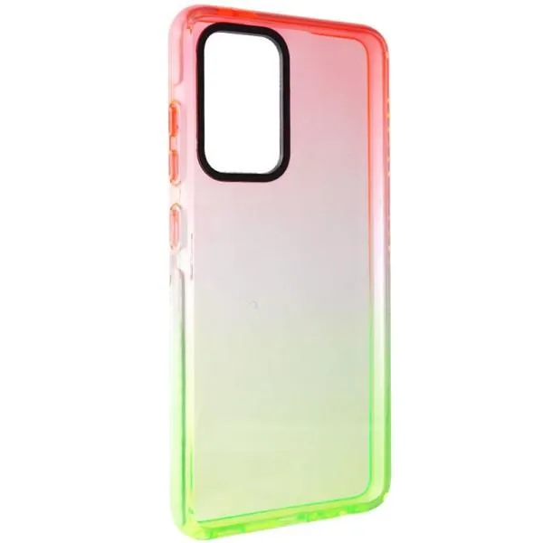 Чехол TPU+PC Sunny Gradient для Samsung Galaxy A53 5G — Розовый — фото 2
