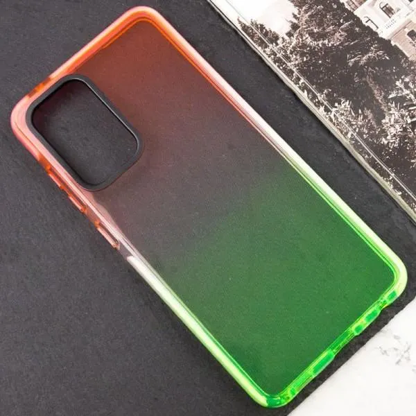 Чехол TPU+PC Sunny Gradient для Samsung Galaxy A53 5G — Розовый — фото 4