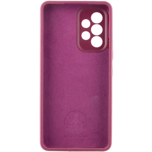 Чехол Silicone Cover Lakshmi Full Camera (AAA) для Samsung Galaxy A53 5G — Бордовый — фото 3 Чехол Silicone Cover Lakshmi Full Camera (AAA) для Samsung Galaxy A53 5G — Бордовый — фото 3