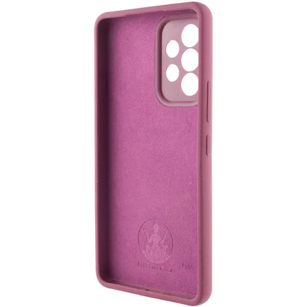 Чехол Silicone Cover Lakshmi Full Camera (AAA) для Samsung Galaxy A53 5G — Бордовый — фото 4 Чехол Silicone Cover Lakshmi Full Camera (AAA) для Samsung Galaxy A53 5G — Бордовый — фото 4