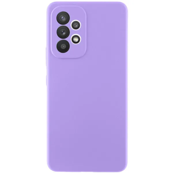Чехол Silicone Cover Lakshmi Full Camera (AAA) для Samsung Galaxy A53 5G — Сиреневый — фото 2