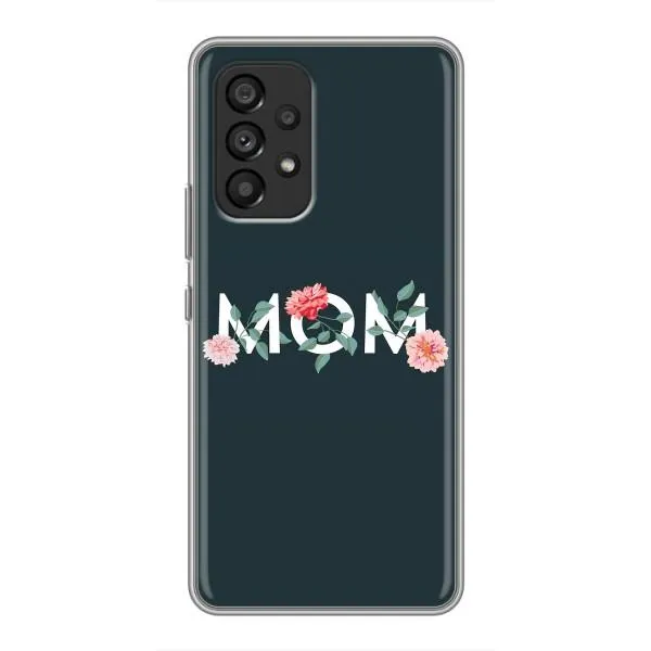 Чехол с принтом «Mom дизайн» для Samsung Galaxy A53 (5G)