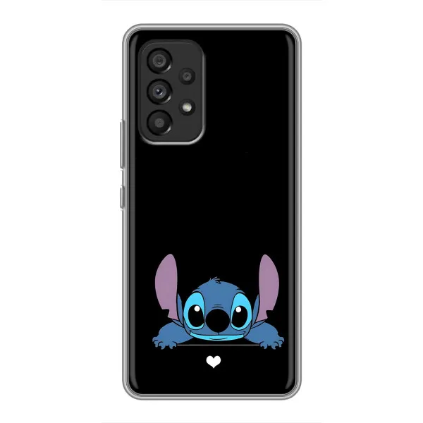 Чохол з принтом «Стіч на чорному» для Samsung Galaxy A53 (5G) Чохол з принтом «Стіч на чорному» для Samsung Galaxy A53 (5G)