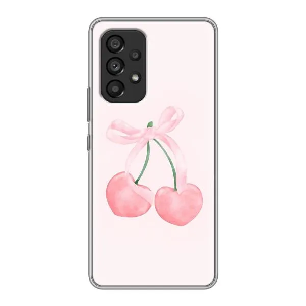 Чехол с принтом «Розовые вишни» для Samsung Galaxy A53 (5G)