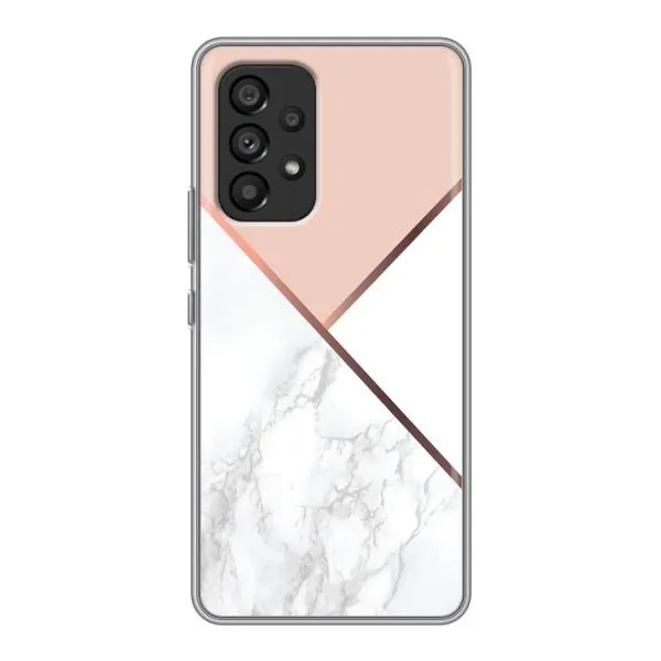 Чехол с принтом «Тройной мрамор» для Samsung Galaxy A53 (5G)