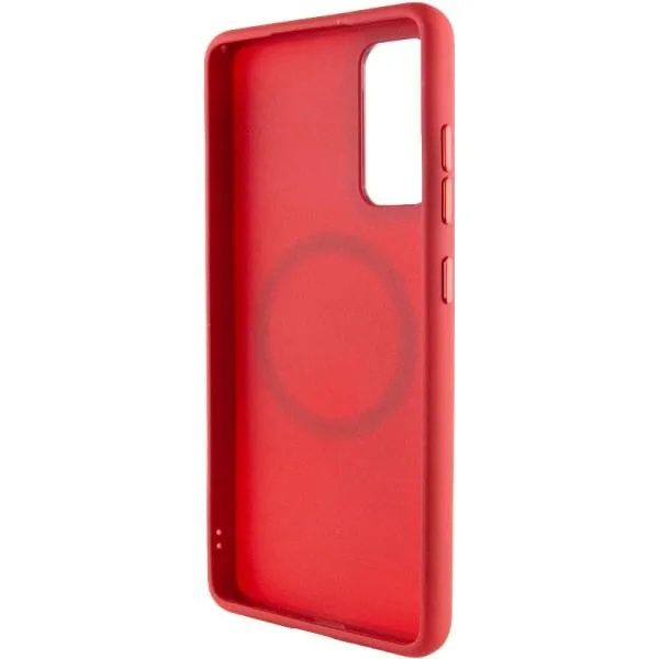 TPU чехол Bonbon Metal Style with MagSafe для Samsung Galaxy A54 5G — Красный — фото 3