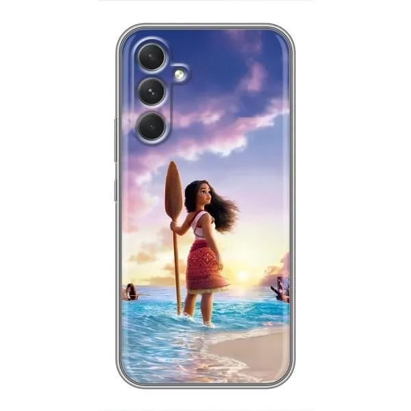 Чехол с принтом «Моана с веслом» для Samsung Galaxy A54
