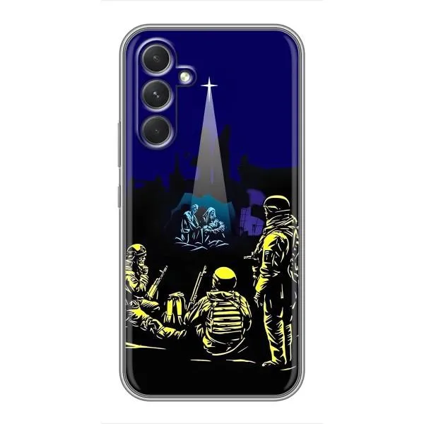 Чехол с принтом «Рождество в Украине» для Samsung Galaxy A54