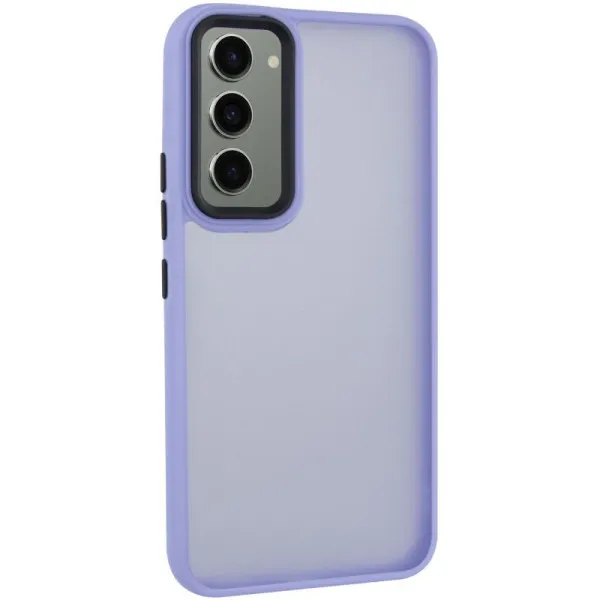 Чехол TPU+PC Lyon Frosted для Samsung Galaxy A55 — Фиолетовый — фото 1