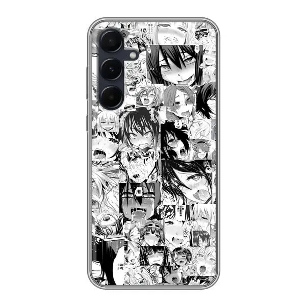 Чехол с принтом «Ahegao manga» для Samsung Galaxy A55 Чехол с принтом «Ahegao manga» для Samsung Galaxy A55