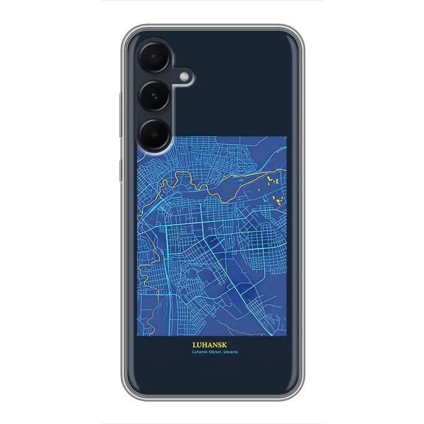 Чехол с принтом «Гуганск» для Samsung Galaxy A55