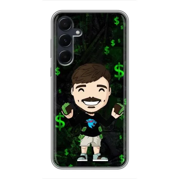 Чехол с принтом «Блогер Beast» для Samsung Galaxy A55