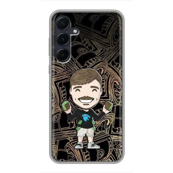 Чехол с принтом «Mister Beast» для Samsung Galaxy A55