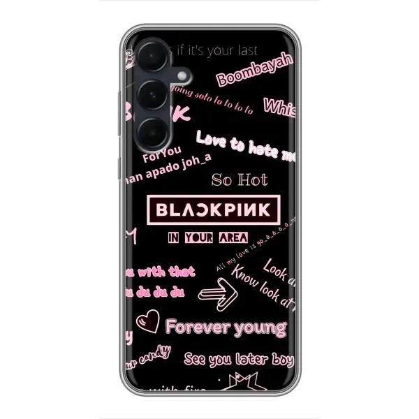 Чехол с принтом «BLACKPINK» для Samsung Galaxy A55