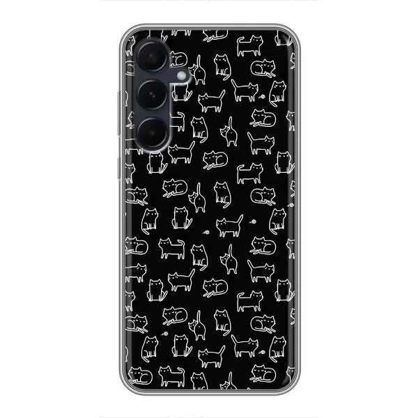 Чехол с принтом «Меленькие котики» для Samsung Galaxy A55