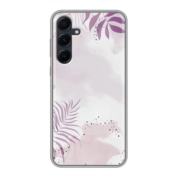 Чехол с принтом «Фиолетовые листья» для Samsung Galaxy A55 Чехол с принтом «Фиолетовые листья» для Samsung Galaxy A55