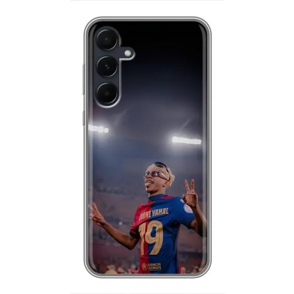Чехол с принтом «Ямаль на стадионе» для Samsung Galaxy A55