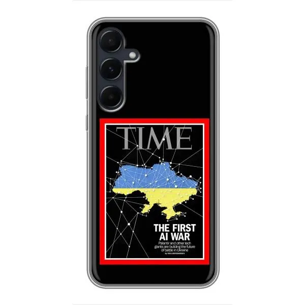 Чехол с принтом «TIME Ukraine» для Samsung Galaxy A55
