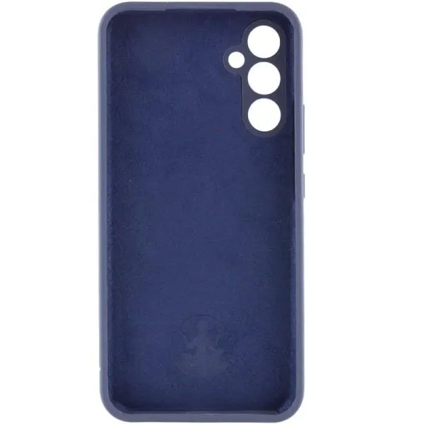 Чохол Silicone Cover Lakshmi Full Camera (AAA) для Samsung Galaxy A56 5G — Темно-синій — фото 3