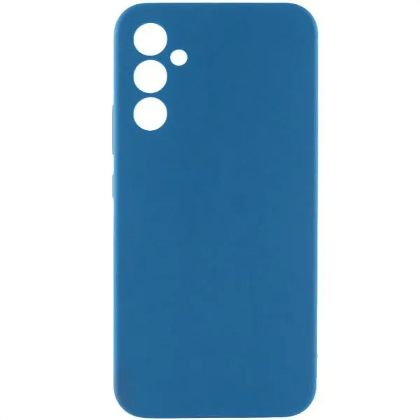 Чохол Silicone Cover Lakshmi Full Camera (AAA) для Samsung Galaxy A56 5G — Синій — фото 5